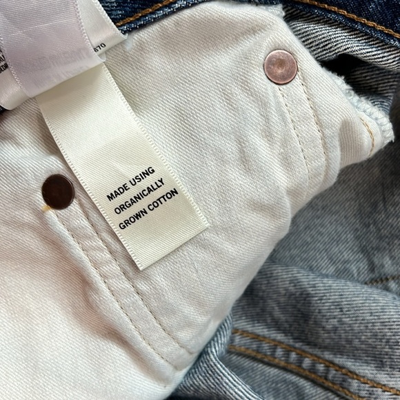 AGolde Dee High Rise Denim Shorts Size 32 NWT - Picture 11 of 14